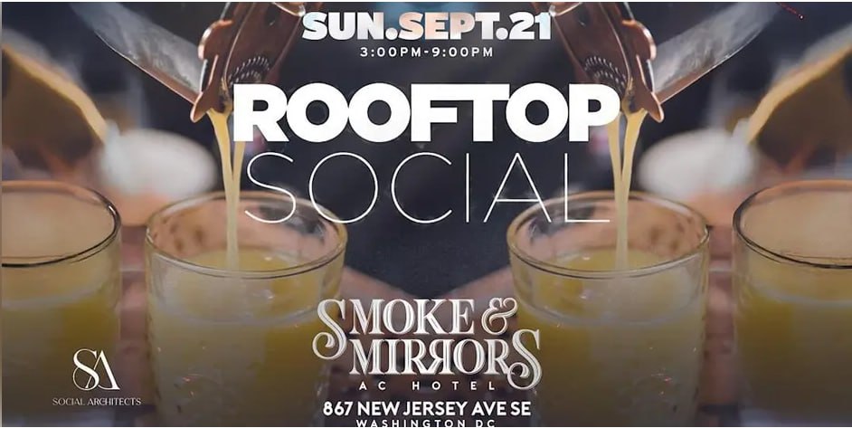 The Rooftop Social: Smoke & Mirrors Rooftop Bar